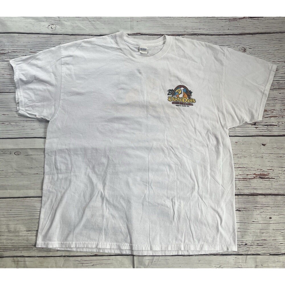 Dirty Dons Oyster Bar & Grill Myrtle Beach SC Men’s XL? No Tag 28 Years 2019
